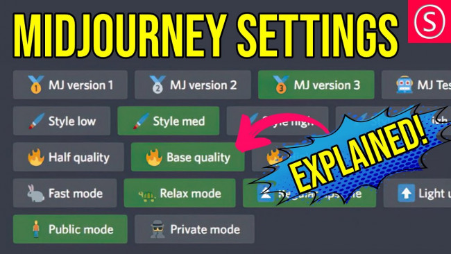 Midjourney Settings Explained - EASY Guide With Sample Images | Blog ...